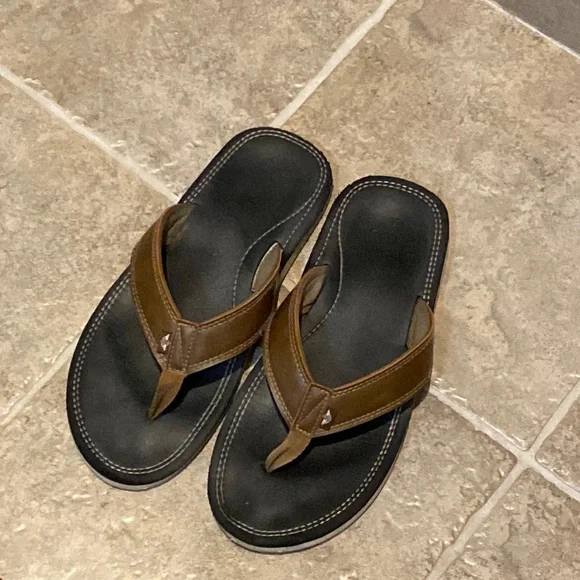 Dockers | Shoes | Mens Dockers Brown Sandals Flip Flops Size  display picture 2